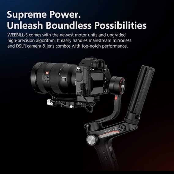 ZHIYUN Weebill S 3-Axis Handheld Gimbal Stabilizer ZHIYUN Weebill S 3-Axis Handheld Gimbal Stabilizer